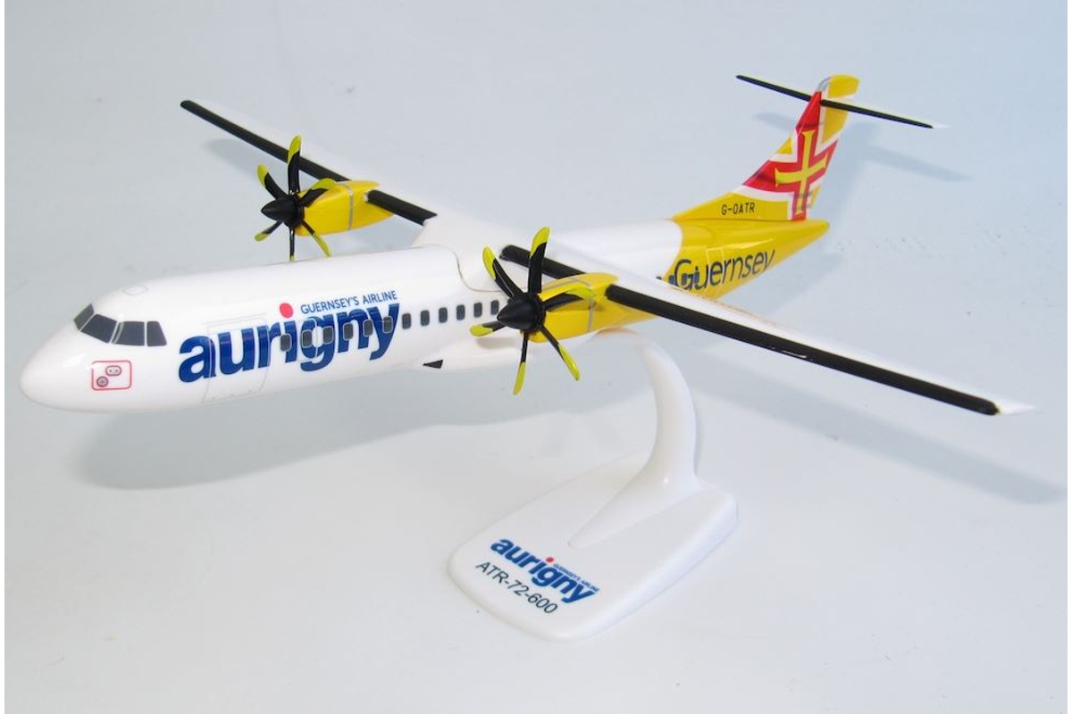 ATR72-600 Aurigny Guernsey's Airline modell G-OATR