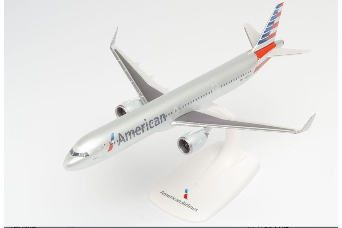 Airbus A321 NEO American Airlines repülőgép modell N400AN
