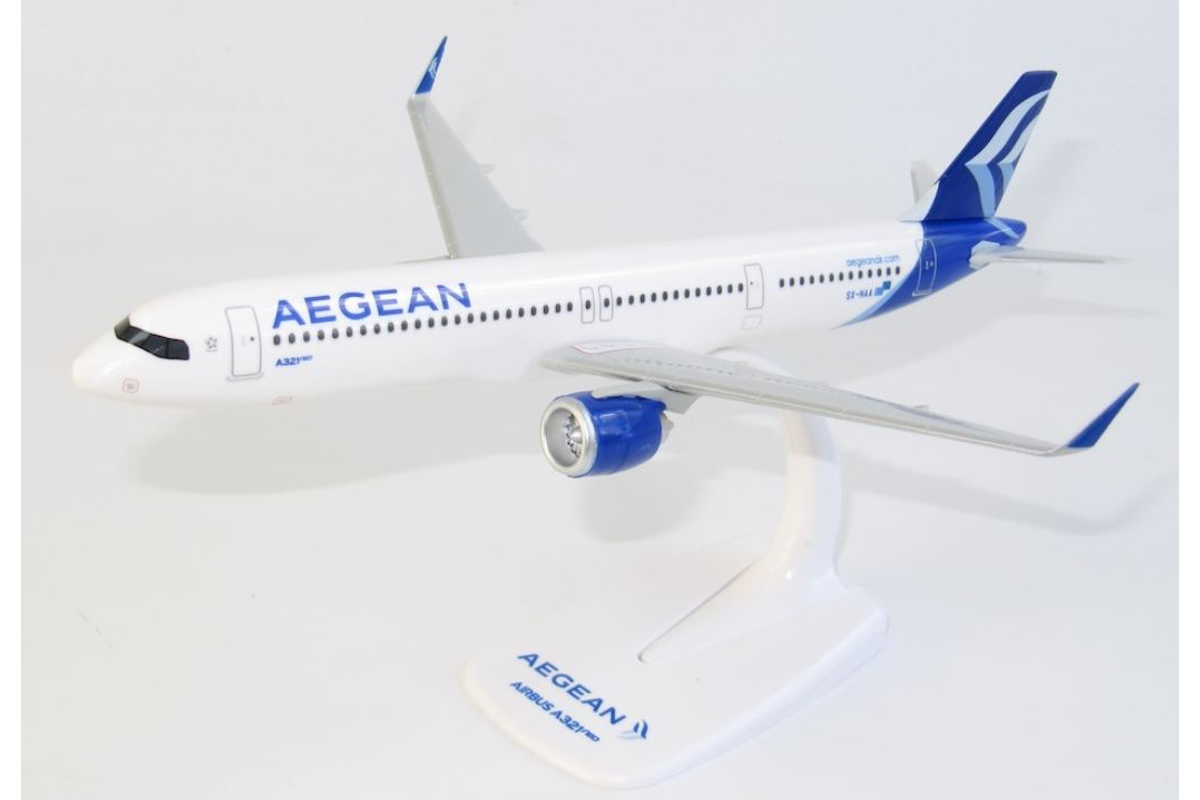 Airbus A321neo Aegean Airlines repülőgép modell SX-NAA