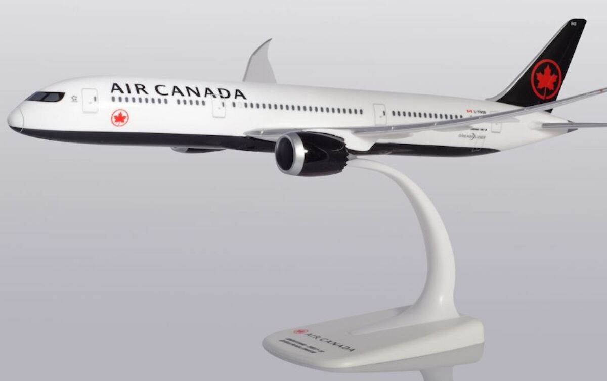 Boeing 787-9 Dreamliner Air Canada repülőgép modell C-RFTG