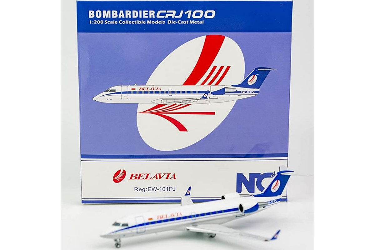 Canadair CRJ100ER Belavia repülőgép modell EW-101PJ