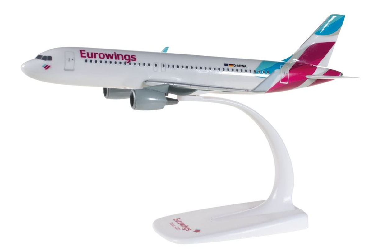 Airbus A320 Eurowings repülőgép modell D-AEWA