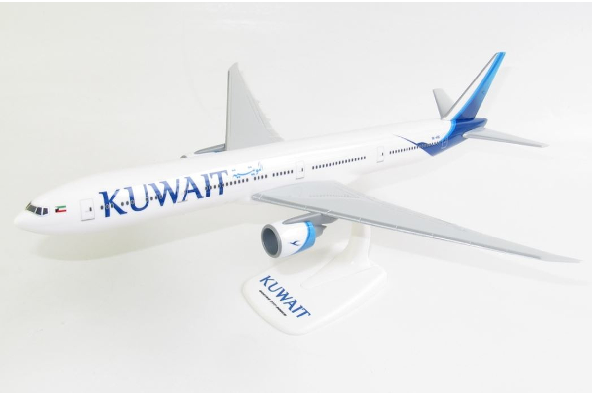 Boeing 777-300ER Kuwait Airways repülőgép modell 9K-AOC