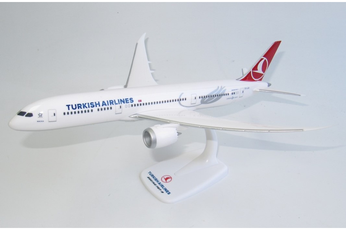 Boeing B-787-9 Turkish Airlines repülőgép modell TC-LLA
