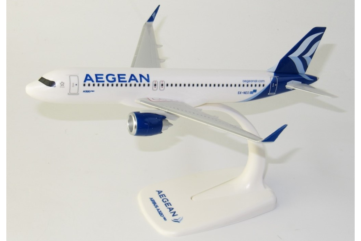 Airbus A320neo Aegean Airlines repülőgép modell SX-NEO