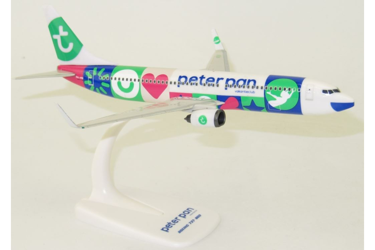 Boeing 737-800 Transavia "Peter Pan" repülőgép modell