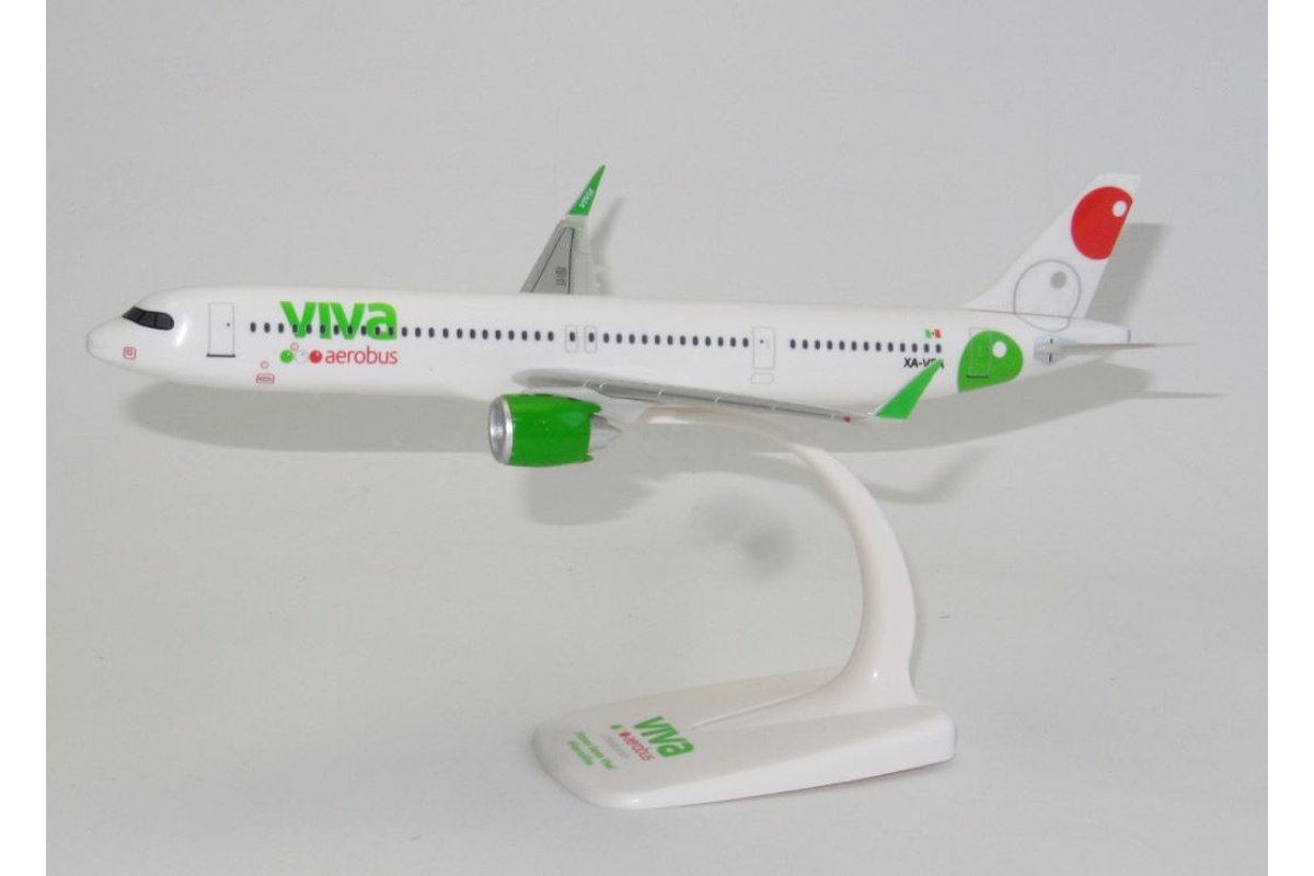 Airbus A321neo Viva Aerobus repülőgép modell XA-VBA