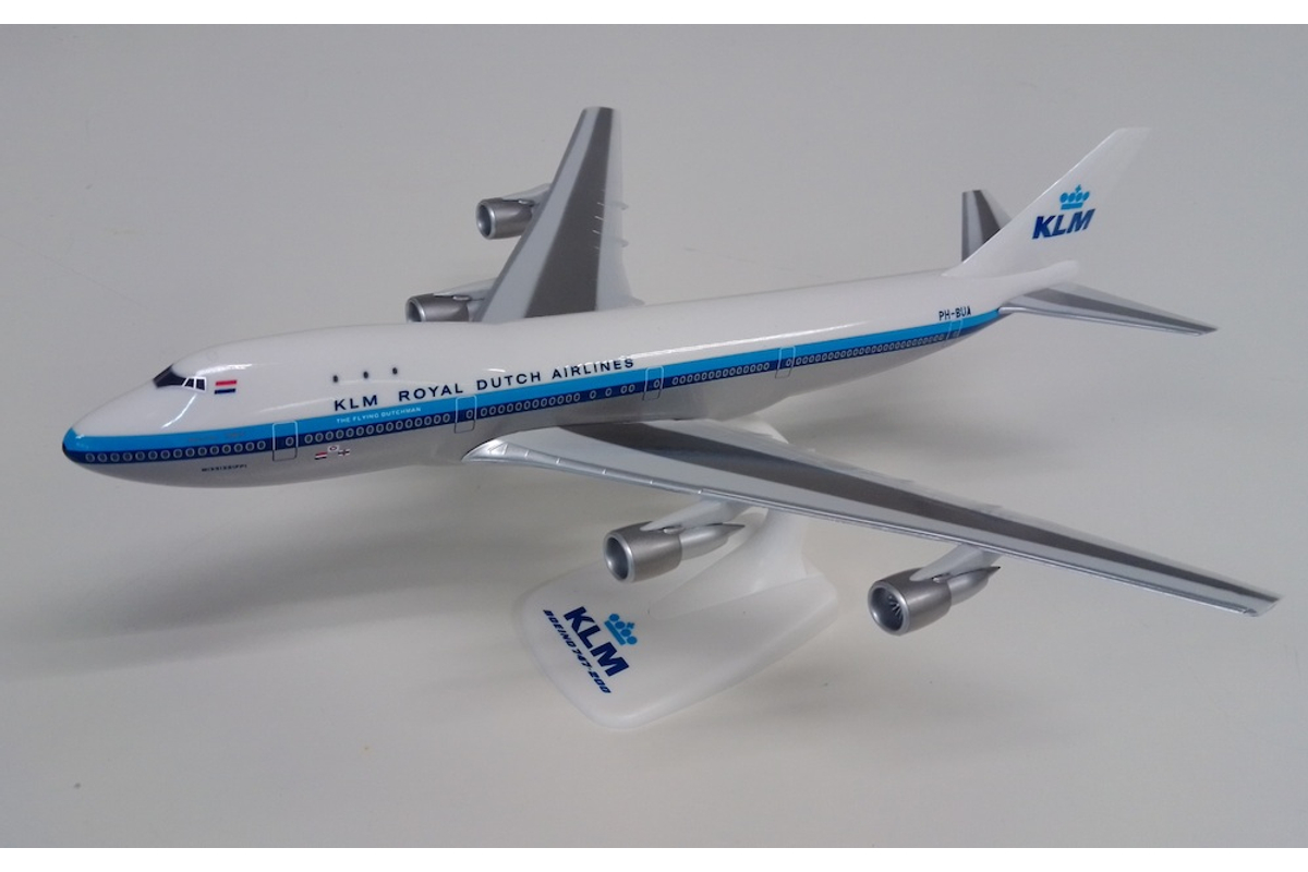 Boeing 747-200SUD KLM repülőgép modell PH-BUA