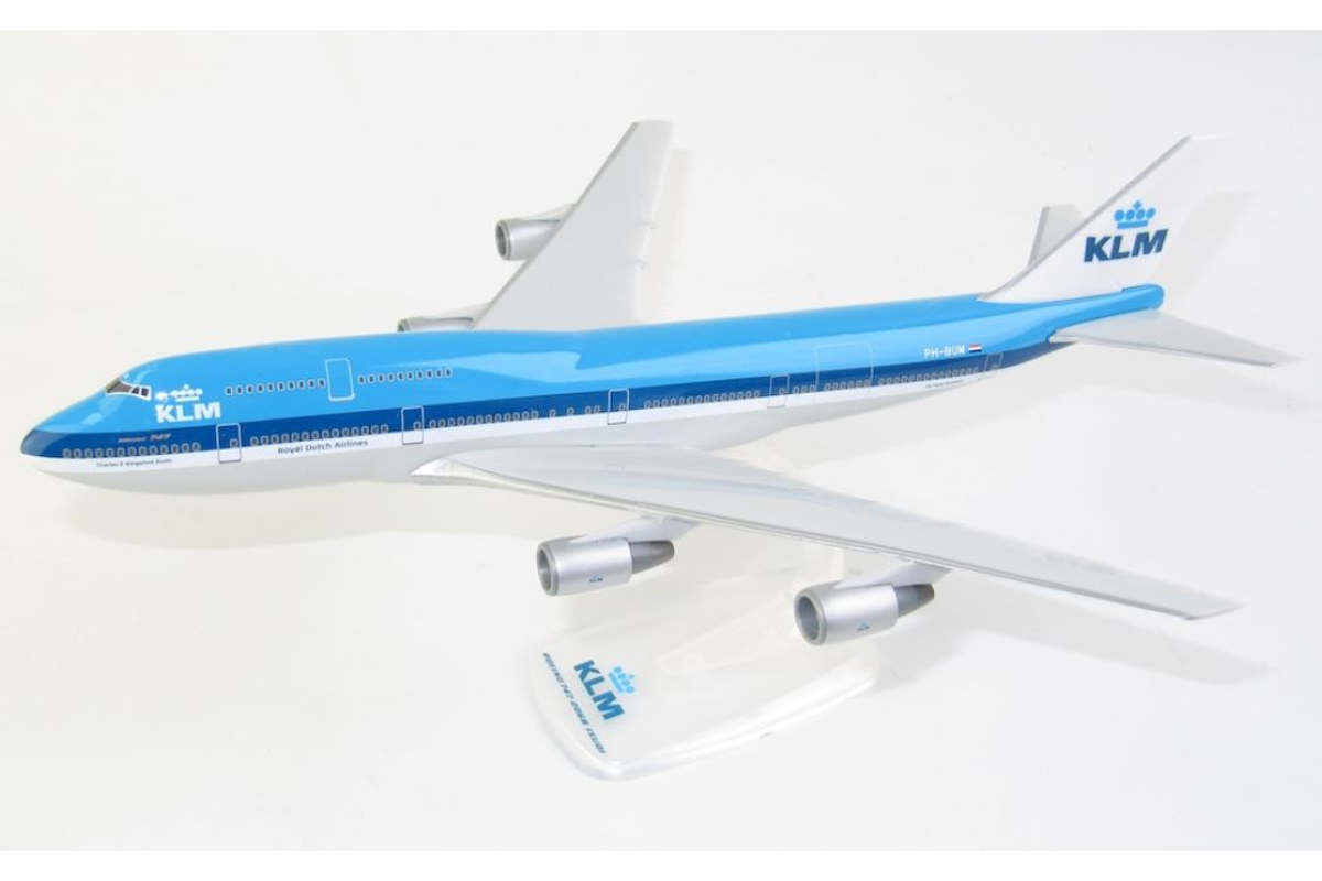 Boeing 747-200SUD KLM repülőgép modell PH-BUM