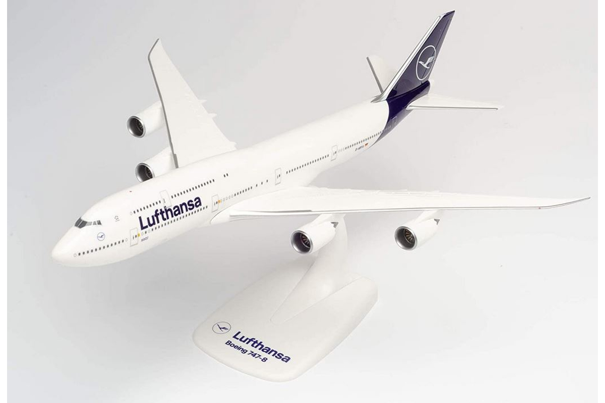 Boeing 747-8 Lufthansa "2018 colors" modell D-ABYA
