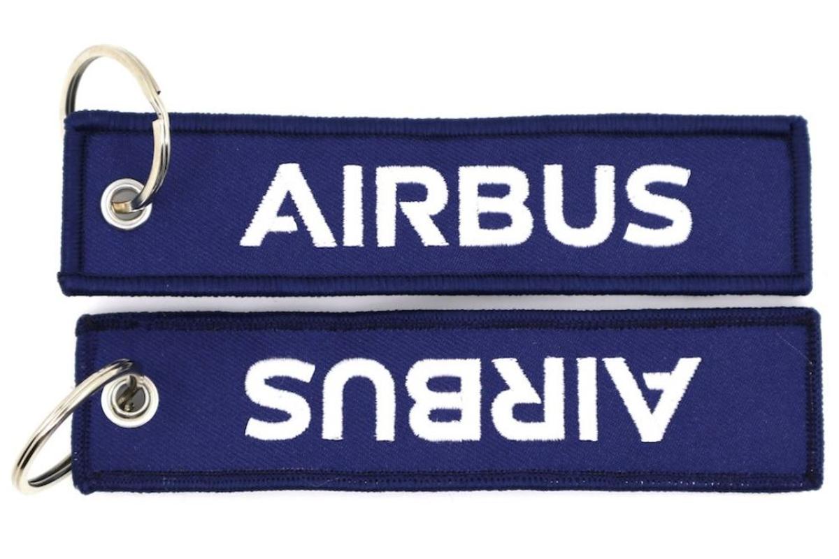 Airbus Remove Before Flight kulcstartó