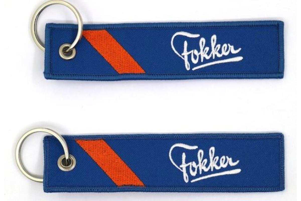 Fokker Remove Before Flight kulcstartó