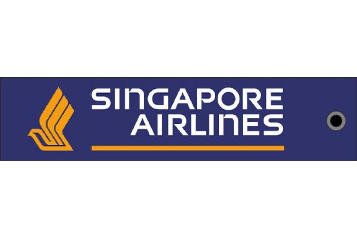Singapore Airlines kulcstartó